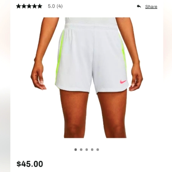 NWT🔥Nike Women's M Dri-Fit Soccer/Futbol Shorts - Picture 6 of 8